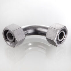 W tengi, sveighné 90° - galvaníseruð