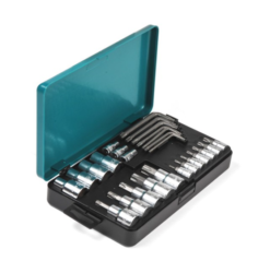 Toppar, sett, torx, 1/4"- 1/2" - Kamasa